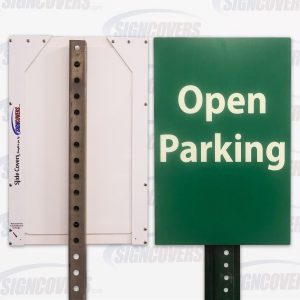 "Open Parking" Parking Sign Slide Cover