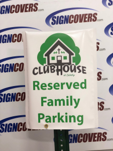 signCovers.com Slip covers club house